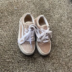 Toddler glitter vans
